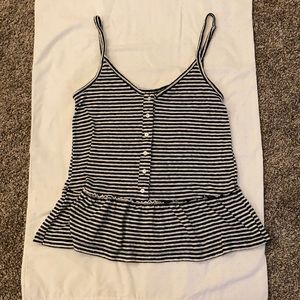 Abercrombie Peplum Tank